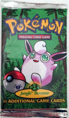 Pokemon Jungle 1st Edition Booster Pack - Wigglytuff Artwork